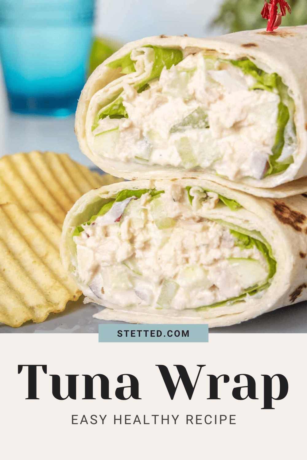 Easy Tuna Wrap stetted