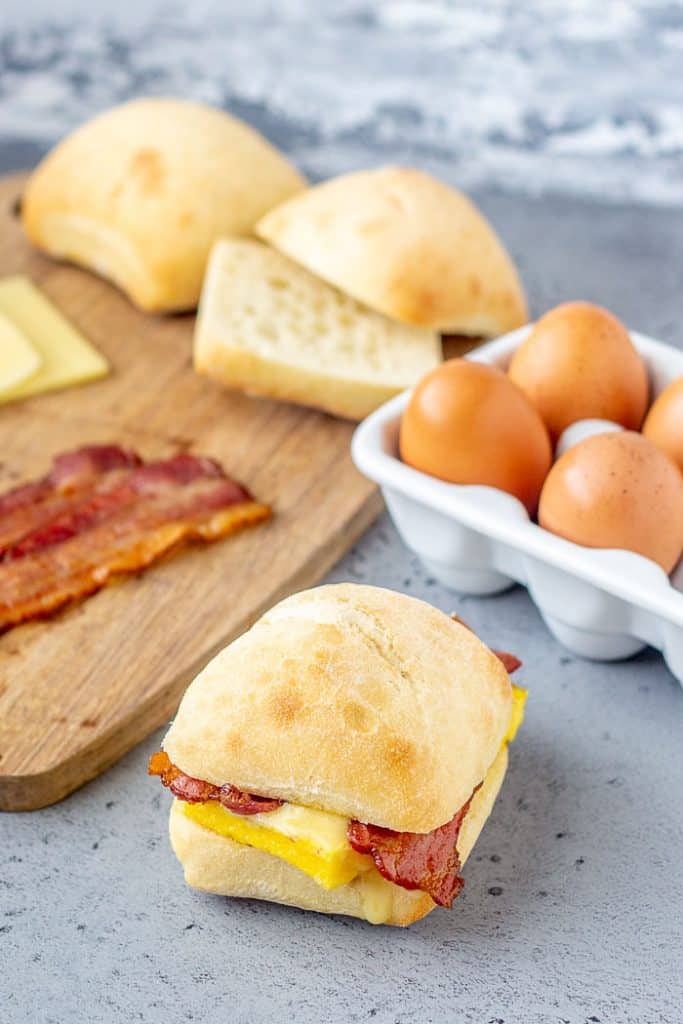 Starbucks breakfast sandwiches are so easy to make at home. Skip that long line!