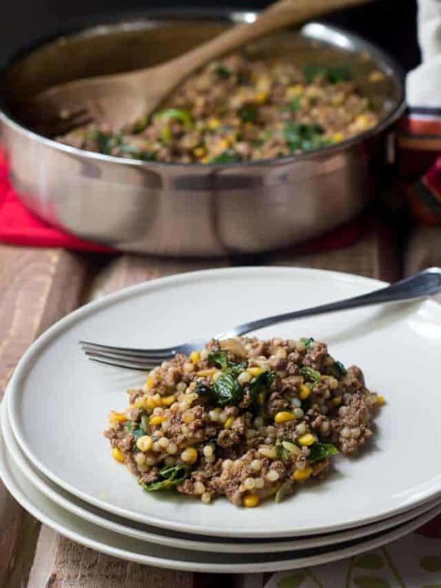 Bison One-Pot Dinner Story