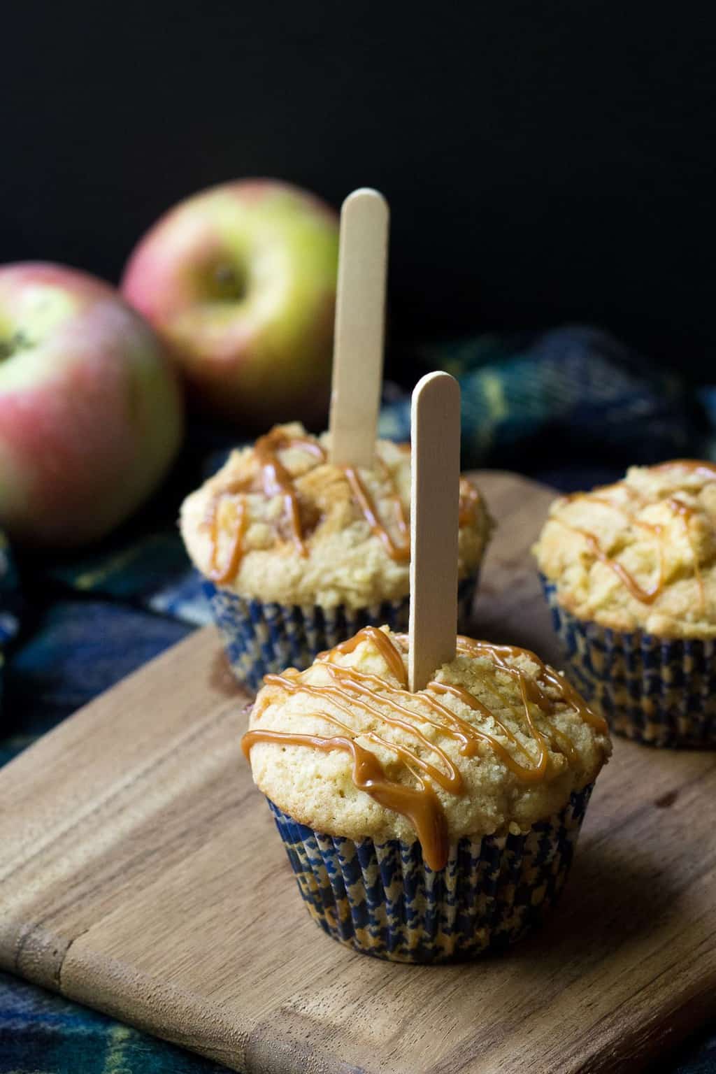 Caramel Apple Muffins