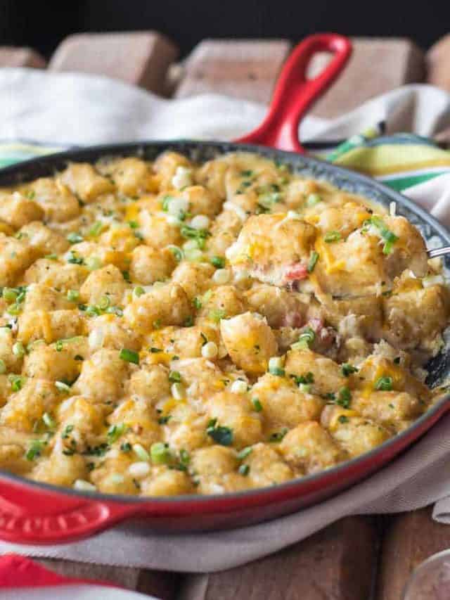 Tex-Mex Tater Tot Casserole