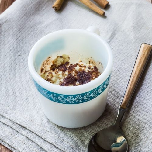 3-Min Coffee Cake in Mug No Egg | Quick Microwave Mug Cake Recipe