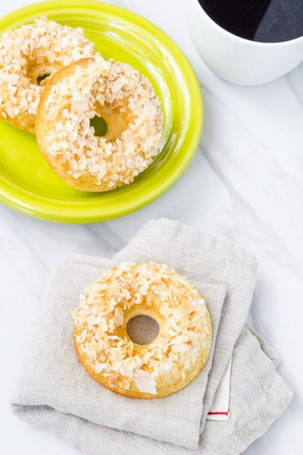 Toasted Coconut Donuts