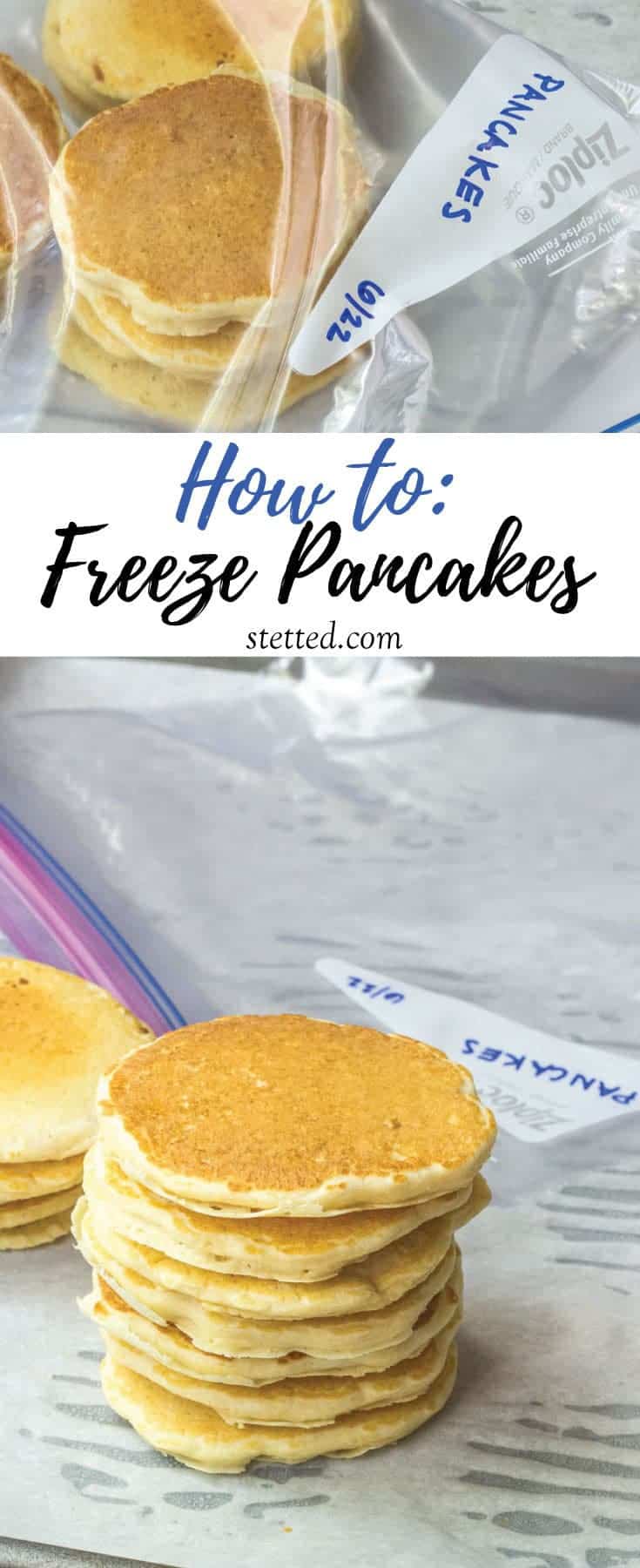 How to Freeze Pancakes