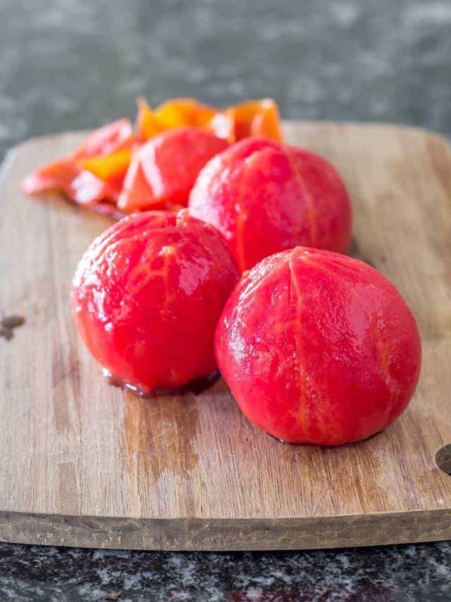 How to Peel Tomatoes Story