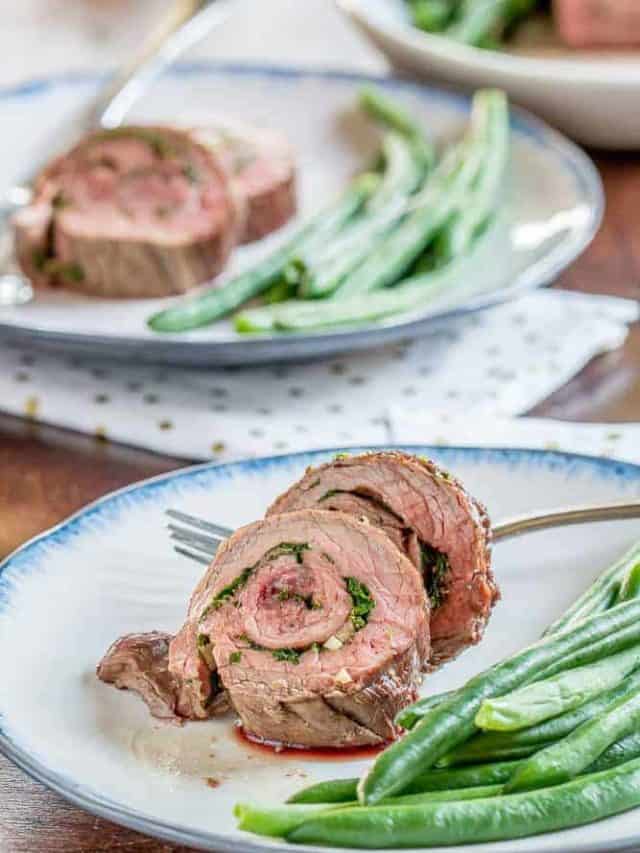 Herb Steak Roulade