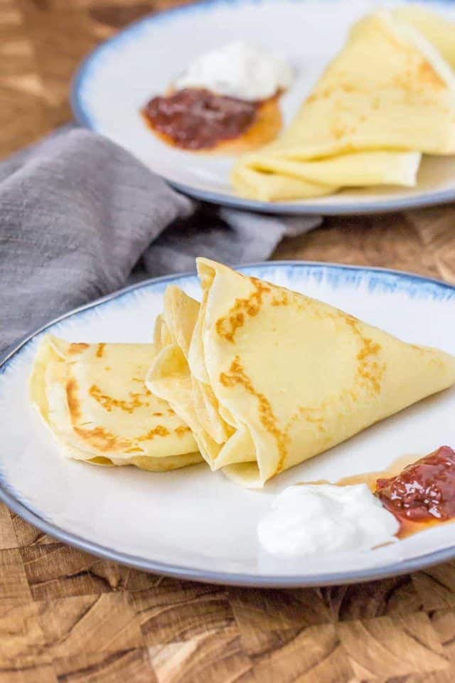 Russian Crepes - stetted