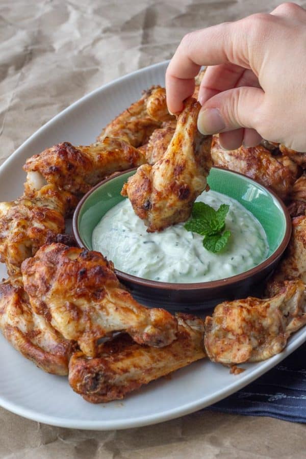 Baked Tandoori Chicken Wings | Stetted