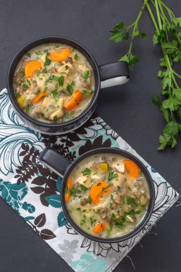 Chicken Wild Rice Soup - stetted