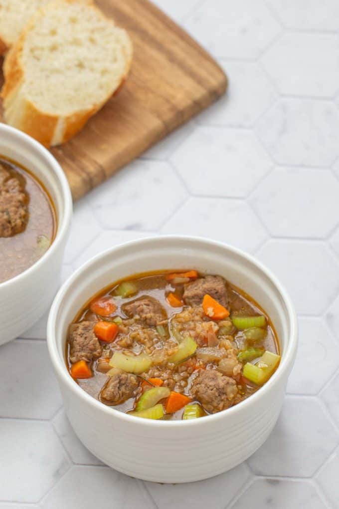 Beef Bulgur Soup - stetted