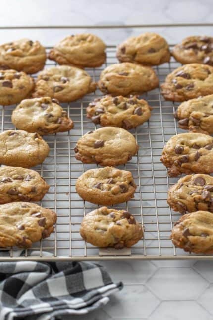 Chocolate Chip Cookies with Coconut Oil - stetted