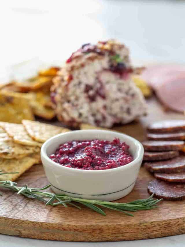 Homemade Cranberry Mustard - stetted