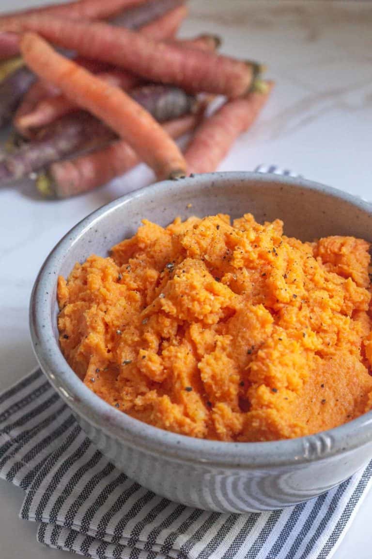 Mashed Carrots - stetted