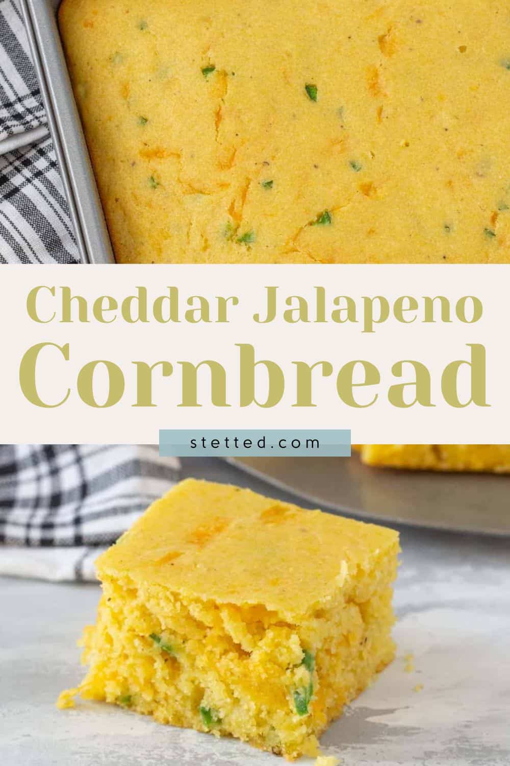 Jalapeño Cornbread - stetted