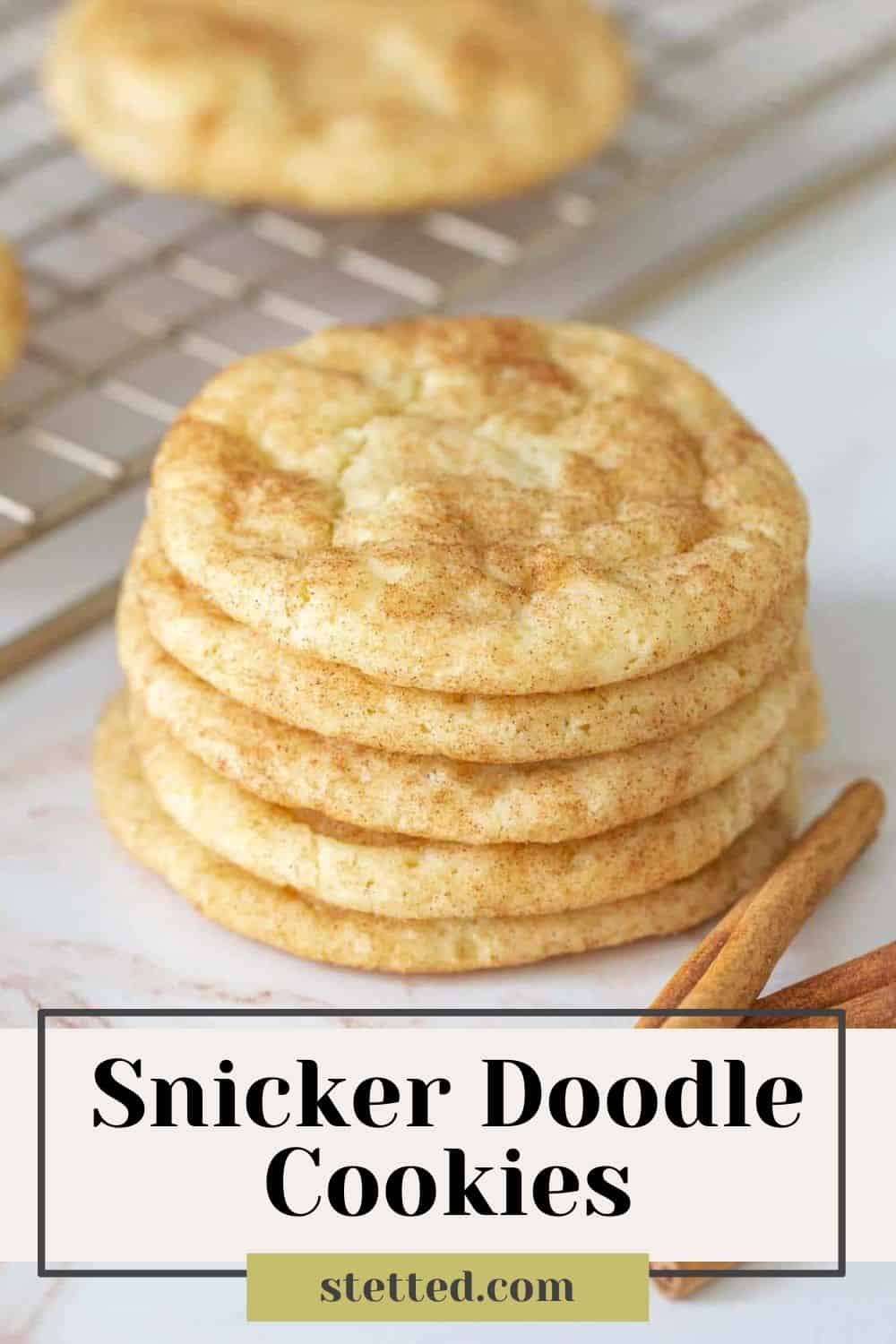 Snickerdoodle Cookies - stetted