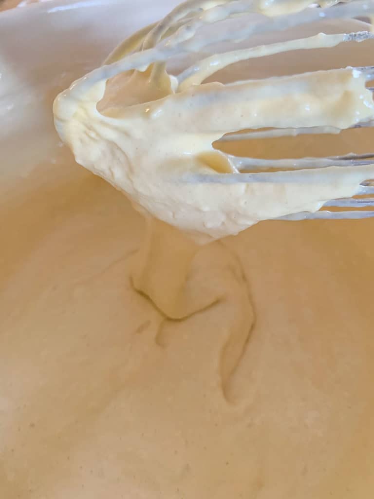 whisk in batter