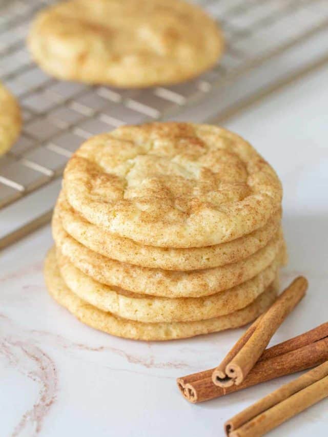 Homemade Snickerdoodle Cookies