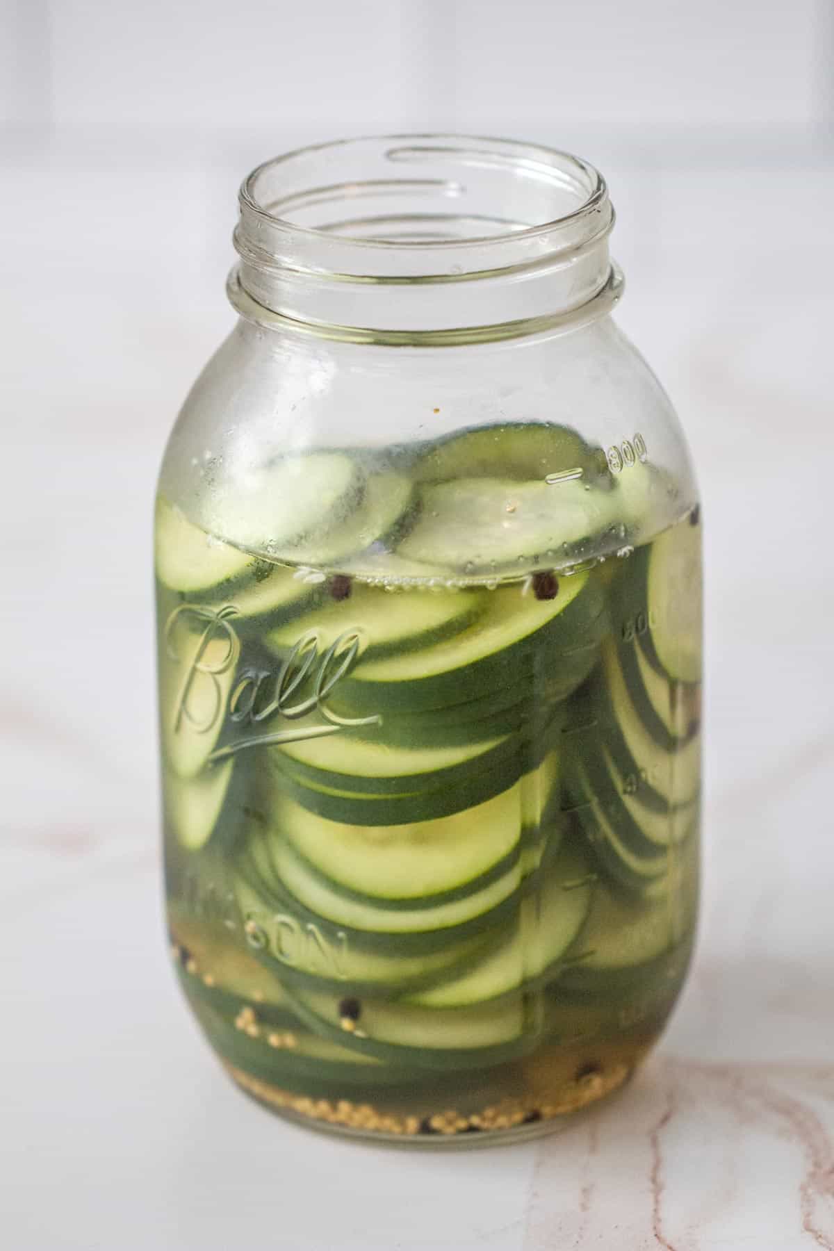 Spicy Lightly Pickled Cucumbers Recipe