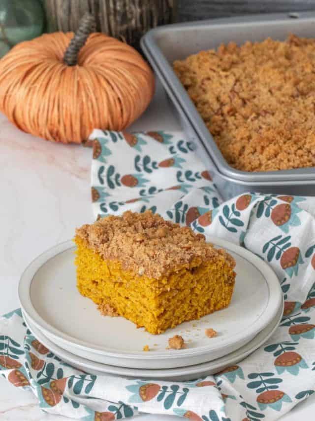 Pumpkin Spice Coffee Cake