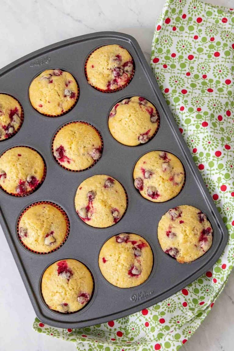 Cranberry Orange Muffins - stetted