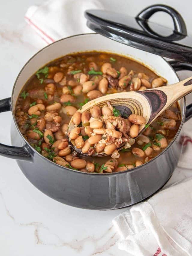 Slow Cooker Borracho Beans