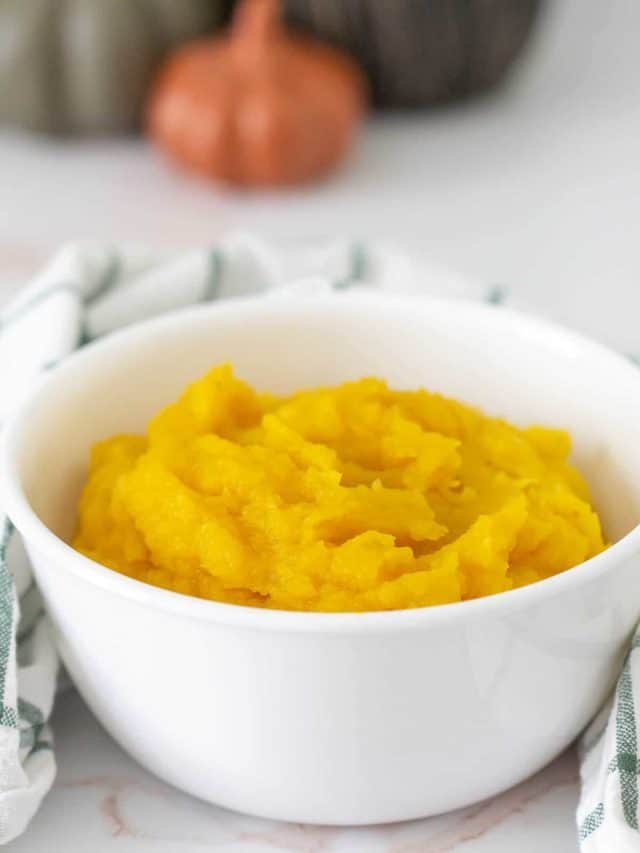 Homemade Pumpkin Puree