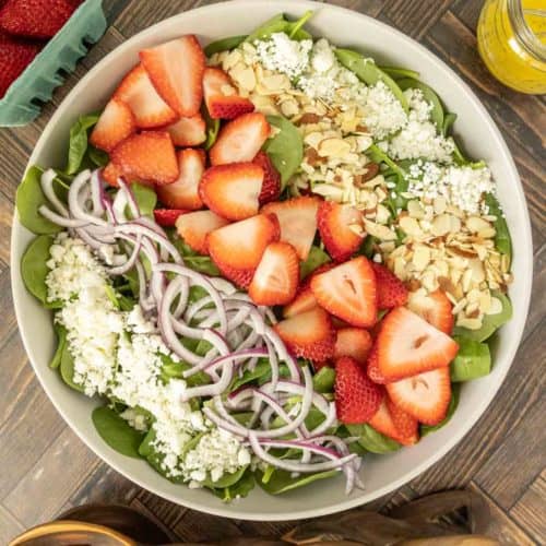 Strawberry Spinach Salad