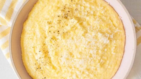 Easy Cheesy Polenta Recipe - stetted