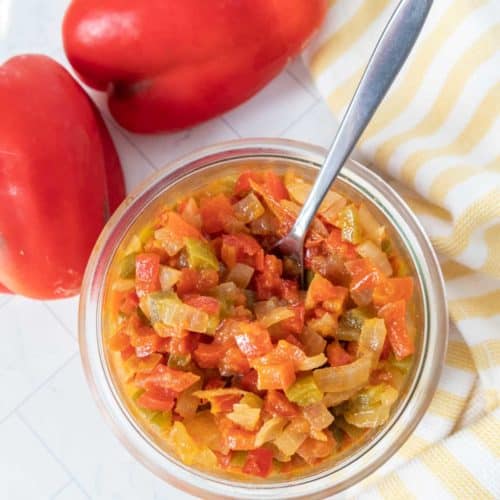 Sweet Pepper Relish - stetted