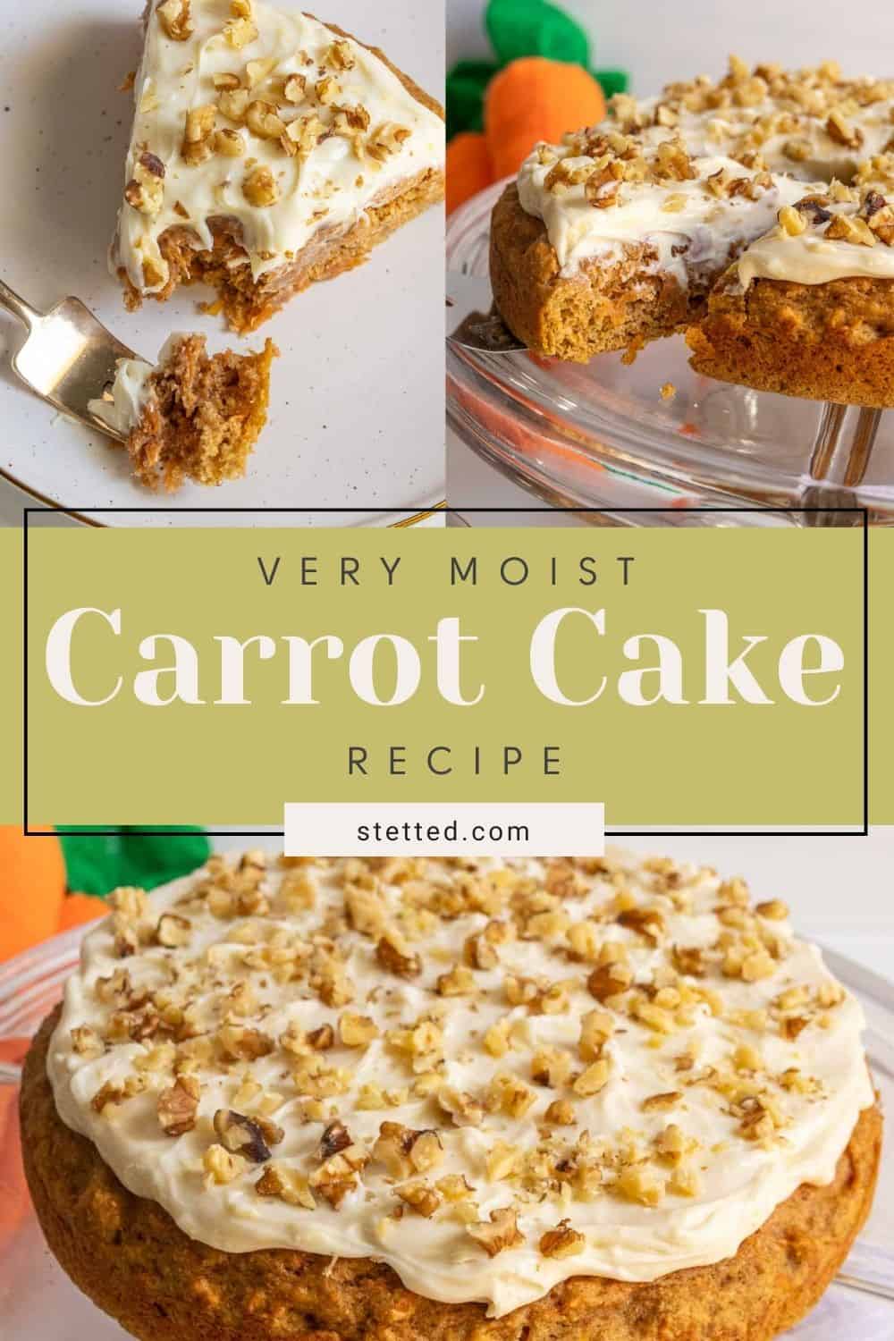 Carrot Cake with Lemon Frosting - stetted