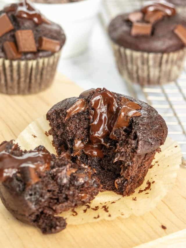 Double Chocolate Chip Muffins